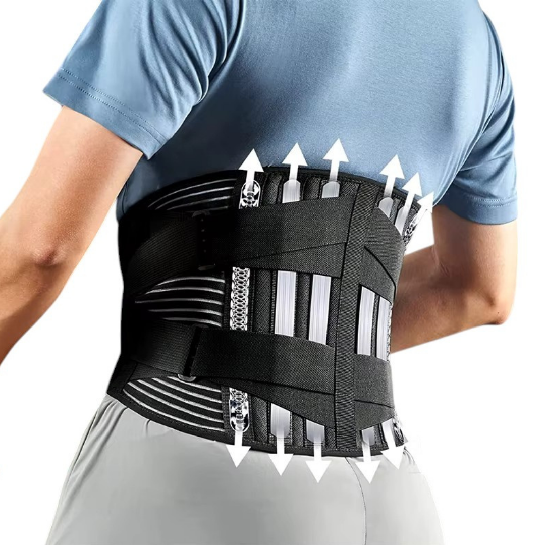Ceinture de Soutien Lombaire - Double Traction Orthopédique, Soulagement Dos & Maintien Postural BackForce VENITHY