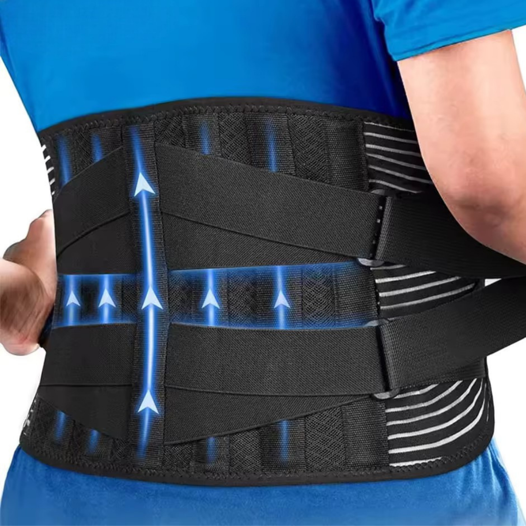 Ceinture de Soutien Lombaire - Double Traction Orthopédique, Soulagement Dos & Maintien Postural BackForce VENITHY