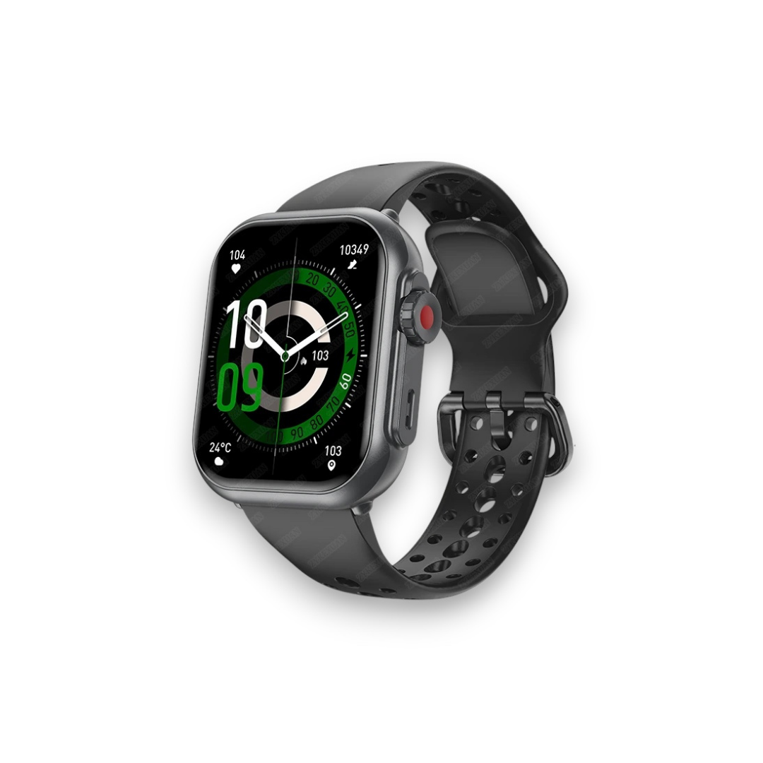 FAIT Montre connectée homme Watch Ultra 2 SE™ – Écran AMOLED 1.85", Appels Bluetooth et Autonomie 21 jours ZyChronix 68.90 VENITHY Noir