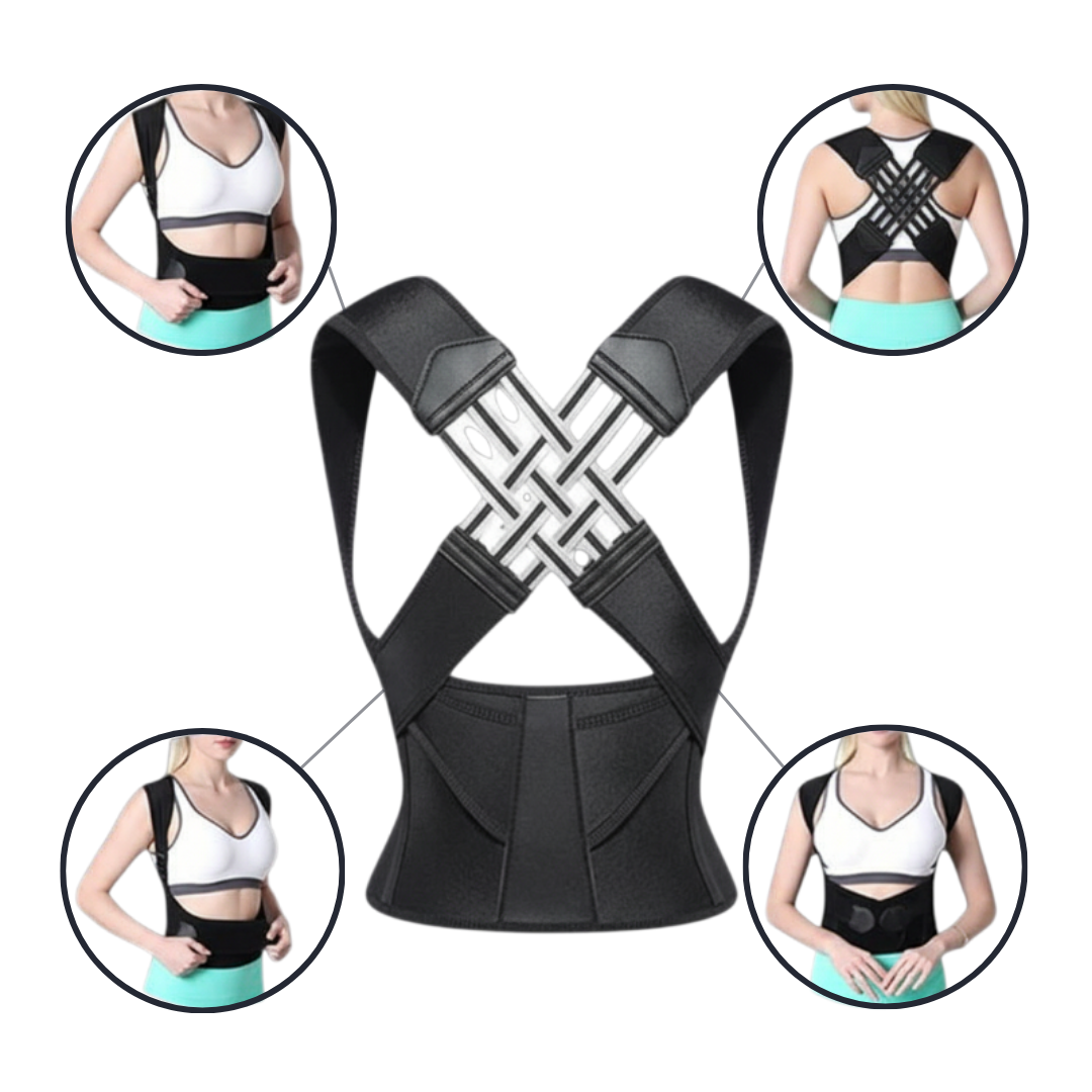 Ceinture maintien dos - Soutien Dos & Épaules Réglable POSTUREL VENITHY