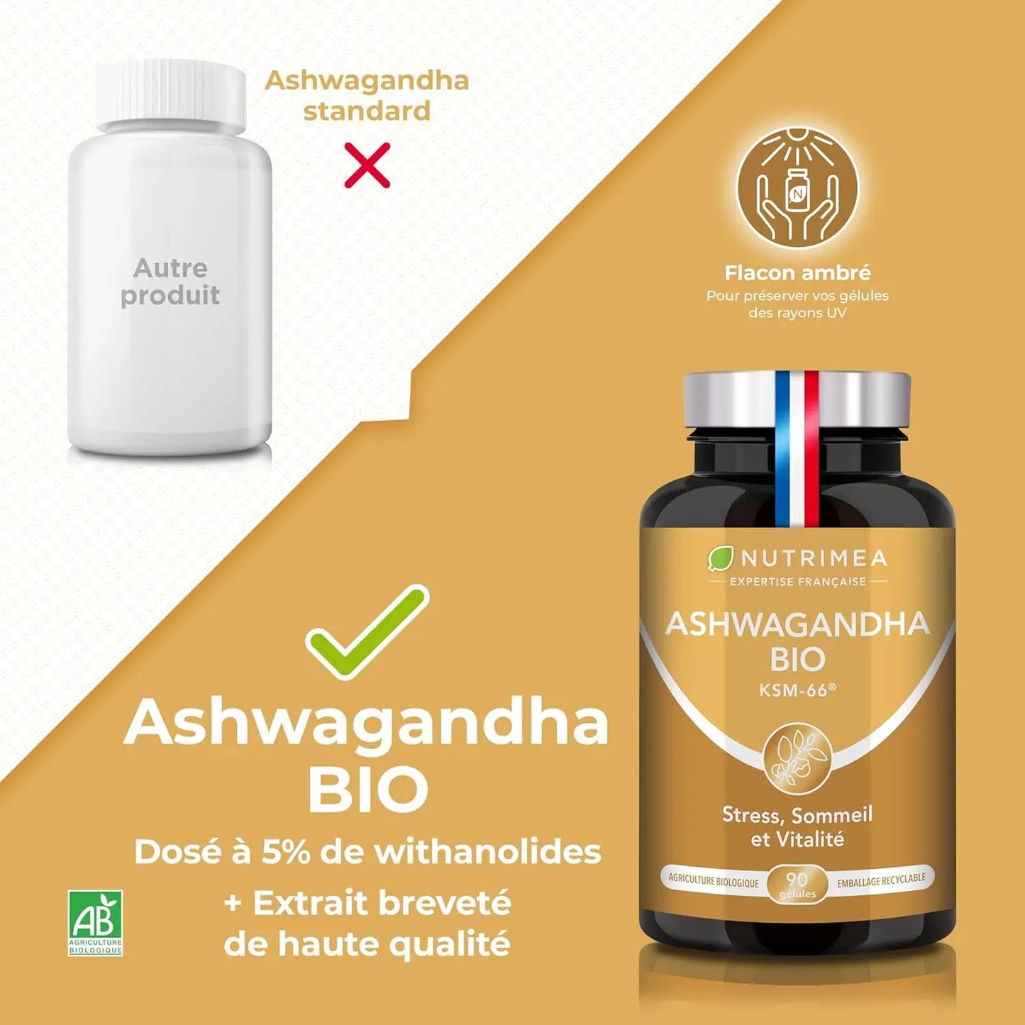 Ashwagandha Bio KSM-66 NUTRIMEA VENITHY