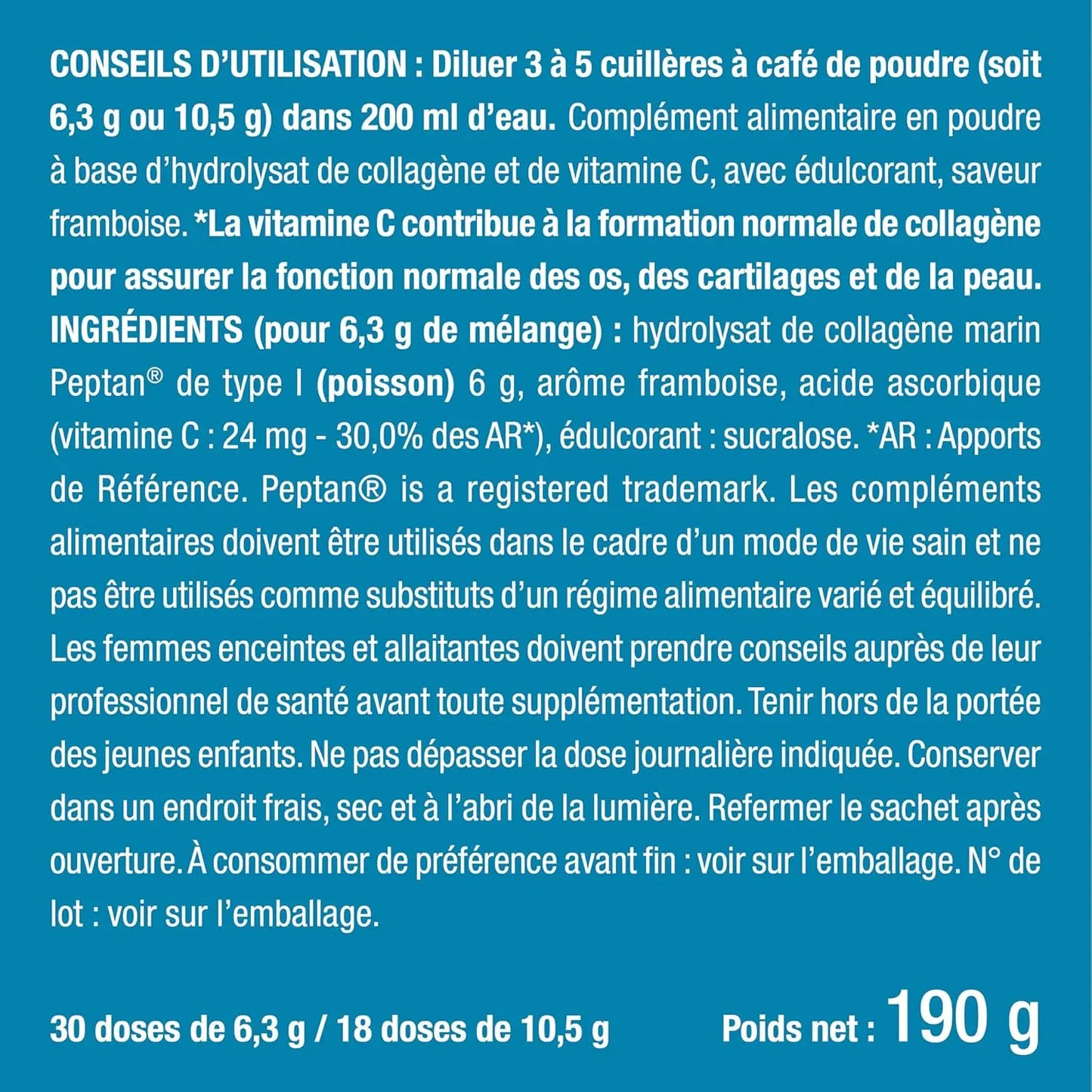 Collagène Marin en poudre NUTRIMEA VENITHY