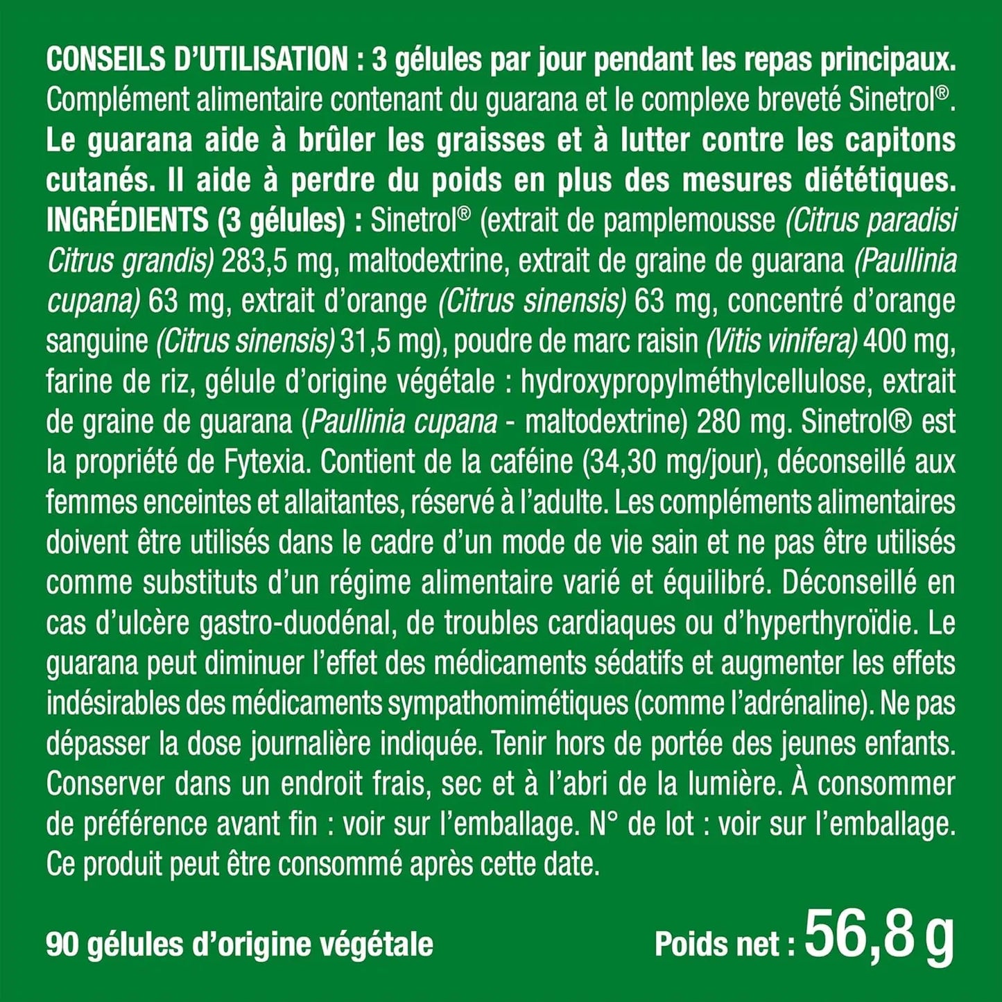Complexe Anti-Cellulite NUTRIMEA VENITHY