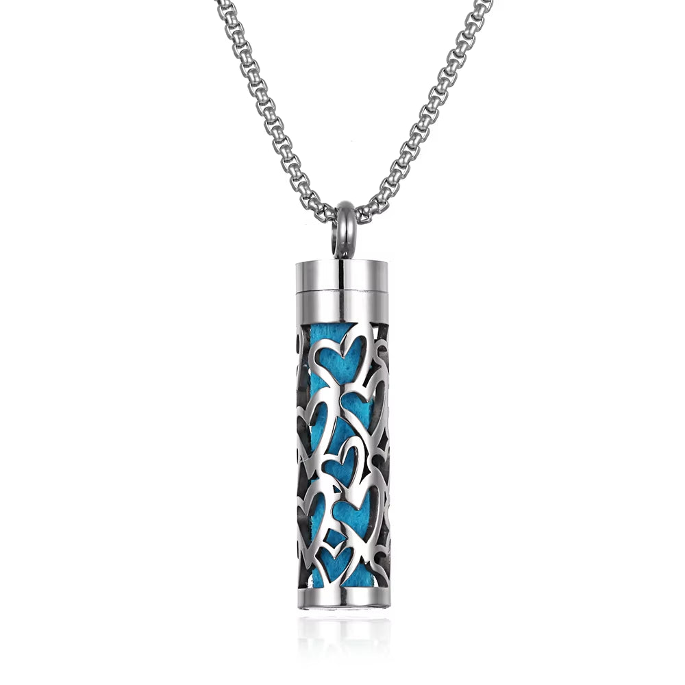 Collier Diffuseur AromaLyn™ - Bijou Aromathérapie Élégant & Apaisant
