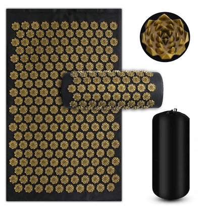 Tapis d'Acupression Premium + Coussin Massage