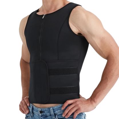 Ceinture de Sudation Homme - Taille Abdos, Transpiration & Perte de Poids THERMOBURN   VENITHY