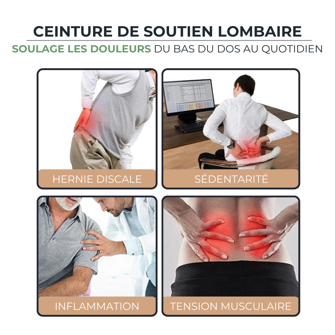Ceinture lombaire - Soutien Orthopédique & Douleurs Lombaires KYNEX   VENITHY