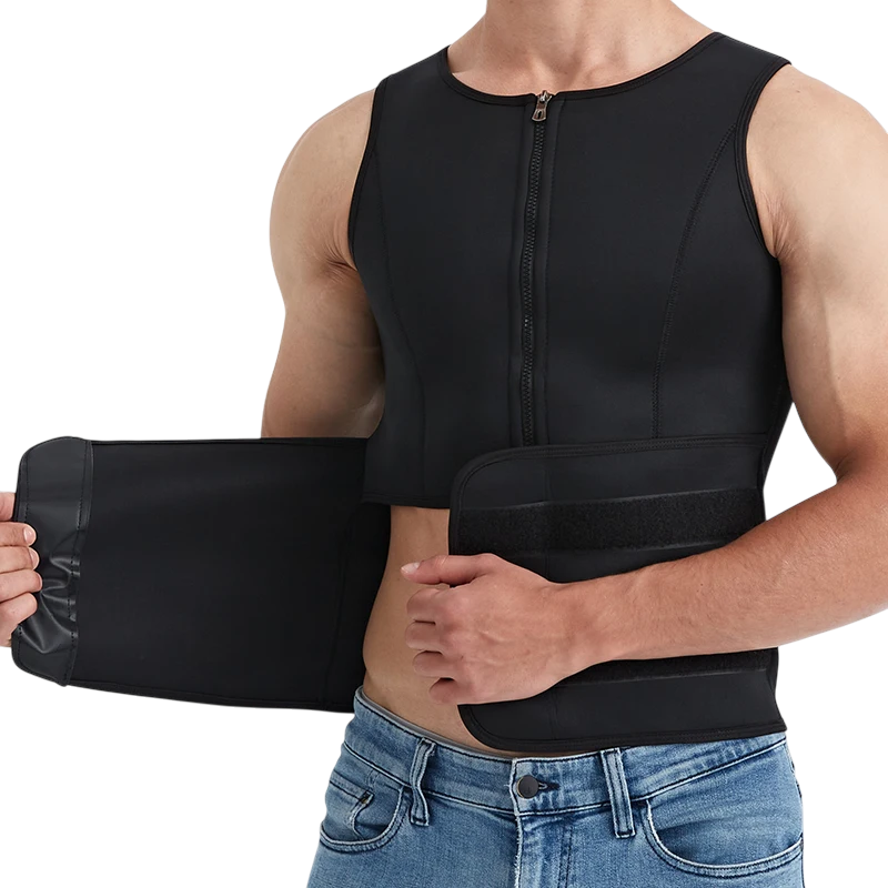 Ceinture de Sudation Homme - Taille Abdos, Transpiration & Perte de Poids THERMOBURN   VENITHY