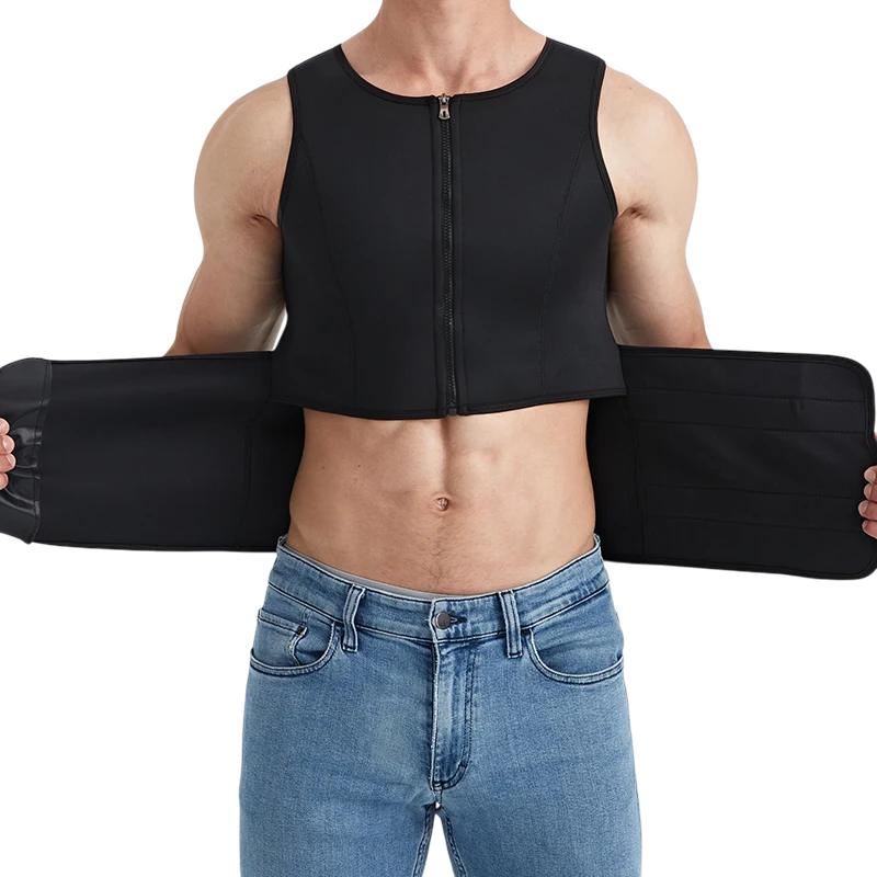 Ceinture de Sudation Homme - Taille Abdos, Transpiration & Perte de Poids THERMOBURN   VENITHY