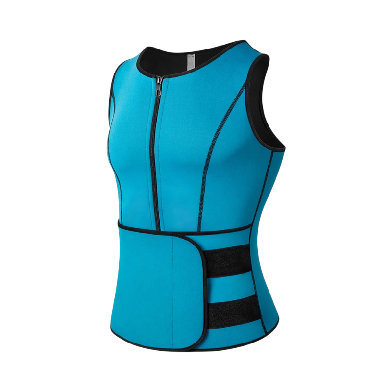 Ceinture de sudation homme - Gilet Sauna Néoprène, Taille & Abdos Sculptés HEATCORE   VENITHY