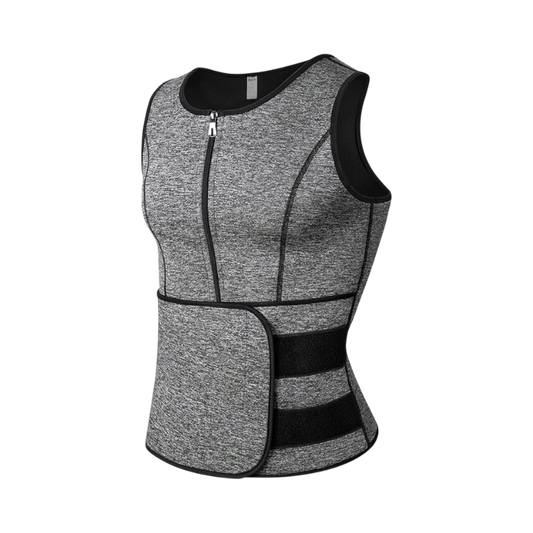 Ceinture de sudation homme - Gilet Sauna Néoprène, Taille & Abdos Sculptés HEATCORE   VENITHY