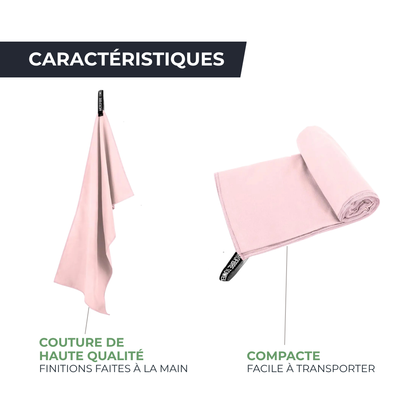 Serviette piscine microfibre - Ultra-Absorbante, Séchage Rapide & Légère HydroFlex   VENITHY