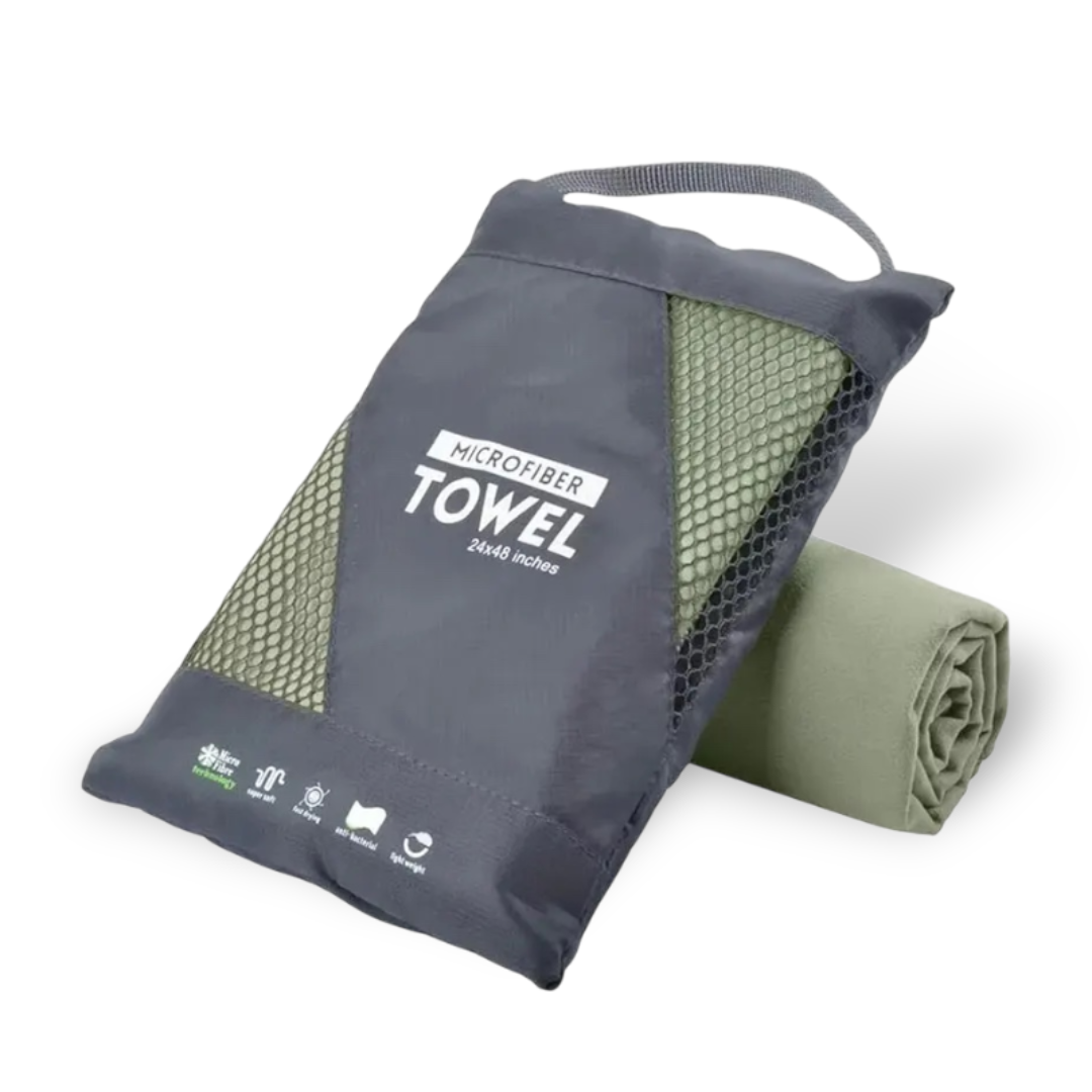 Serviette microfibre sport - Séchage Rapide, Ultra-Légère & Multi-Usages DryFlex Performance   VENITHY