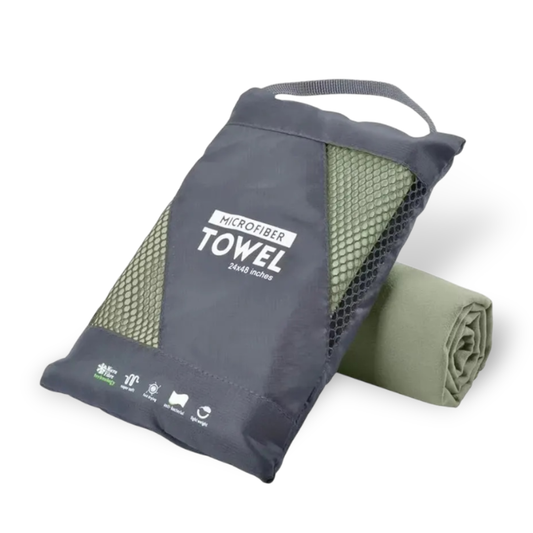 Serviette microfibre sport - Séchage Rapide, Ultra-Légère & Multi-Usages DryFlex Performance   VENITHY