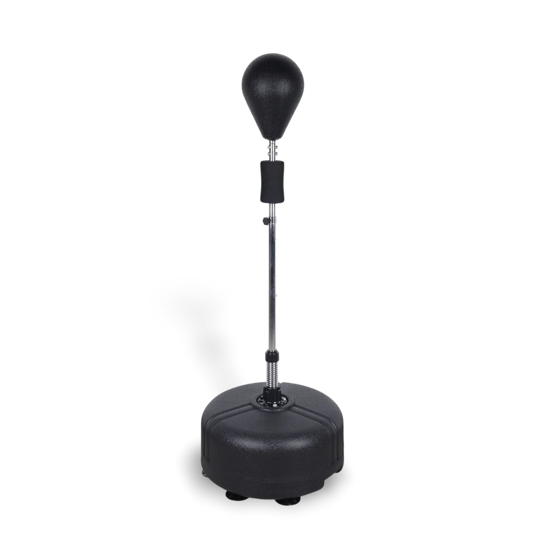 FAIT Punching ball sur pied ajustable ProStrike™ – 120 à 160 cm, ressort acier et base stable ProStrike  120.90 VENITHY Noir / Oui