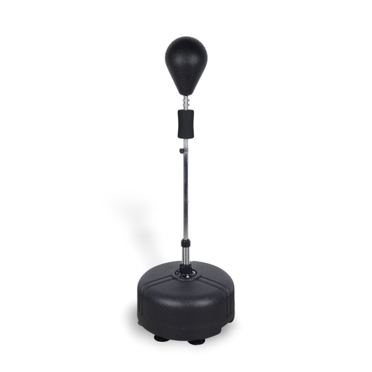 FAIT Punching ball sur pied ajustable ProStrike™ – 120 à 160 cm, ressort acier et base stable ProStrike  120.90 VENITHY Noir / Oui