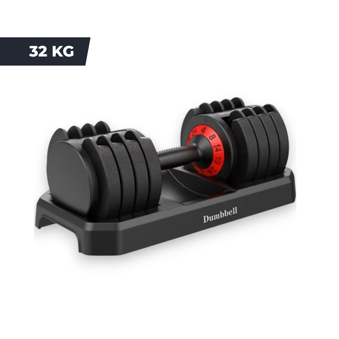 Haltère Ajustable TitanFlex - Poids Modulable, Design Sécurisé & Compact IRONIX   VENITHY