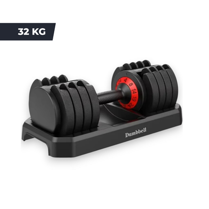 Haltère Ajustable TitanFlex - Poids Modulable, Design Sécurisé & Compact IRONIX   VENITHY