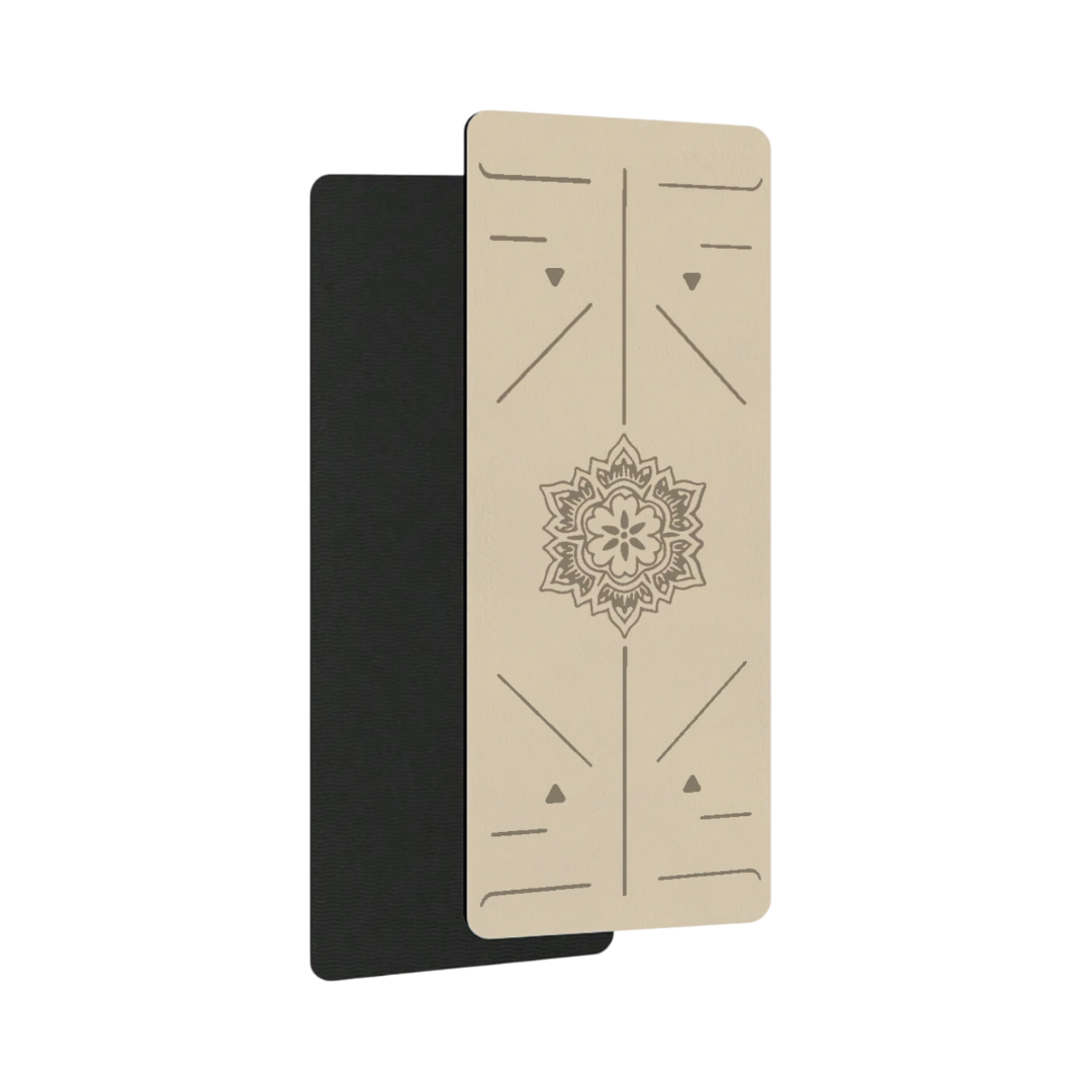 Tapis de yoga antidérapant - Épais, Antidérapant & Confort Premium Zenform  64.90 VENITHY Marron