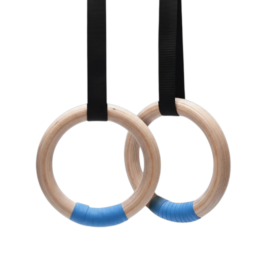 Anneaux de gymnastique - Bois Premium, Sangles Ajustables – Force & Street Workout RINGMASTER   VENITHY