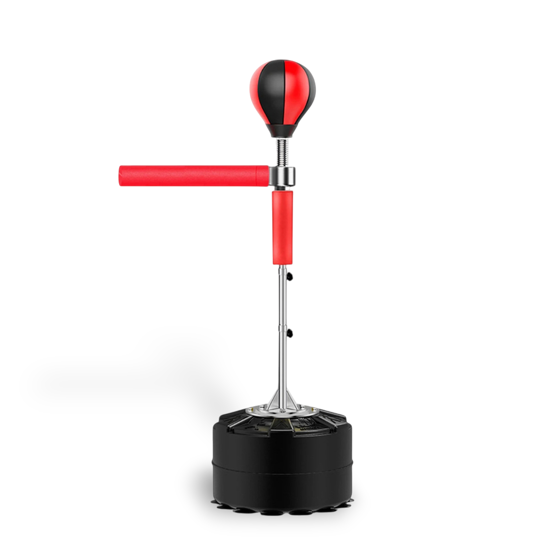 FAIT Sac de frappe sur pied LQL012™ – Réaction, Puissance et Stabilité Professionnelle VENITHY  127.90 VENITHY Rouge / Moderne