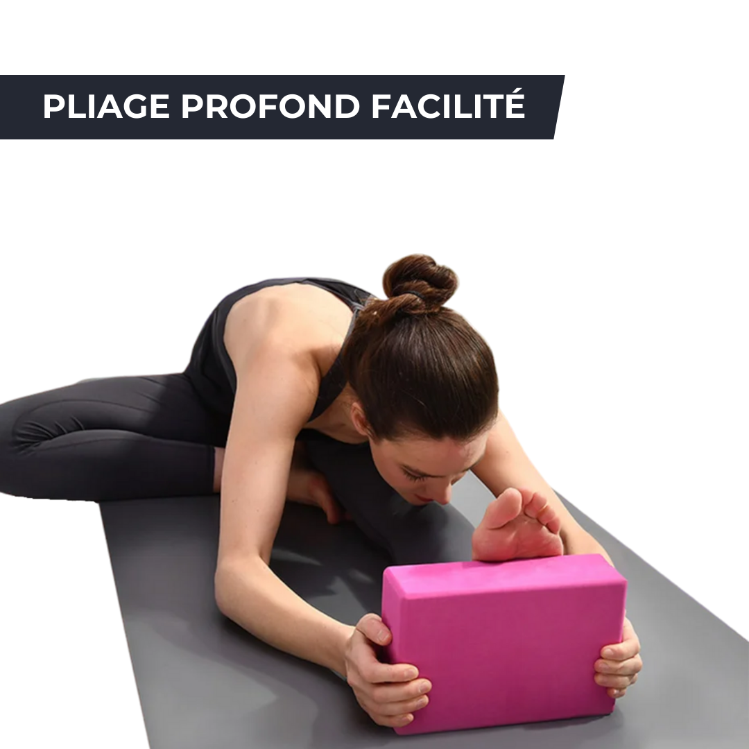 Bloc de Yoga - EVA Haute Densité, Stabilité & Flexibilité FLOWBALANCE   VENITHY