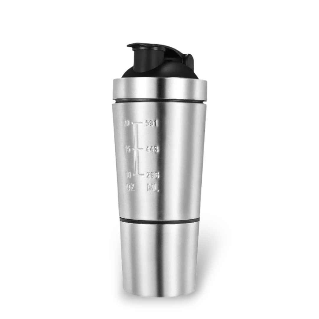 Shaker Inox 600ml - Mélange Parfait & Étanchéité Totale STEELFLOW   VENITHY
