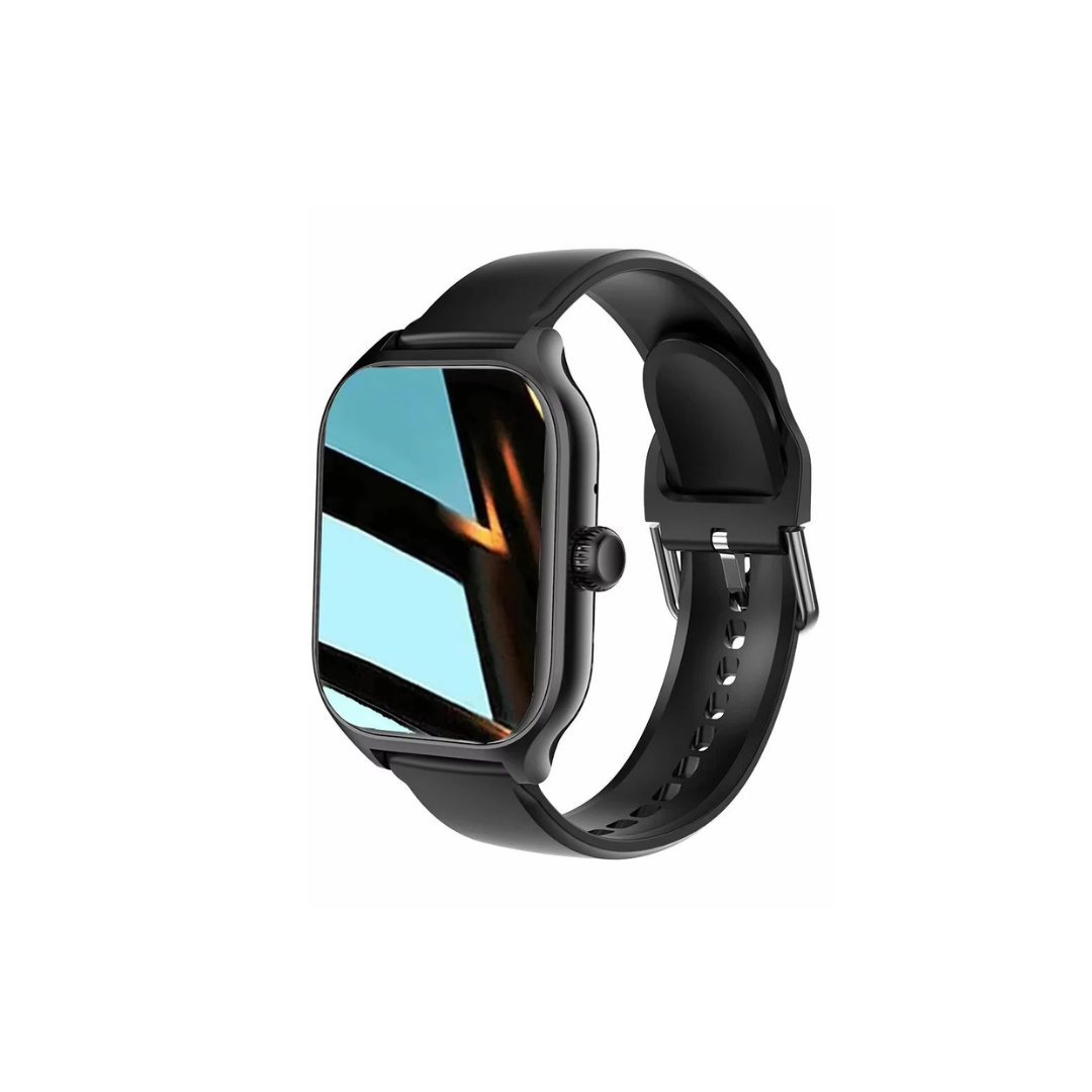 Montre connectée homme - Écran 2.01", Acier Inox, Appels Bluetooth et Suivi Santé Avancé NOVALEX   VENITHY