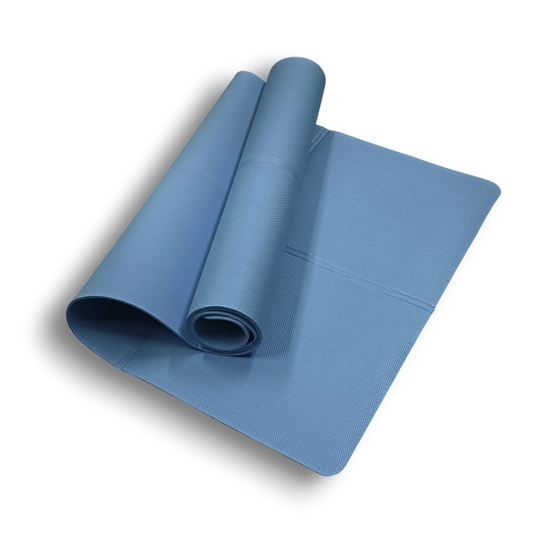 Tapis de Yoga LiteFlow 4 mm - EVA Antidérapant & Ultra-Léger Zenform  16.90 VENITHY Bleu foncé