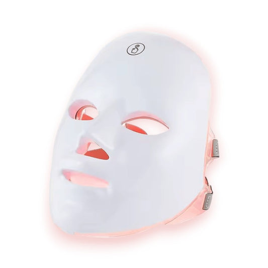 Masque LED Visage 7 Couleurs Photothérapie — Soin Anti-Âge & Éclat de la Peau