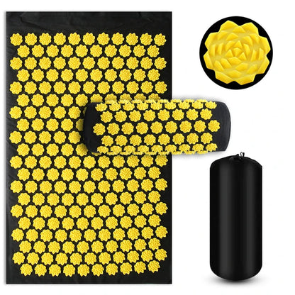 Tapis d'Acupression Premium + Coussin Massage