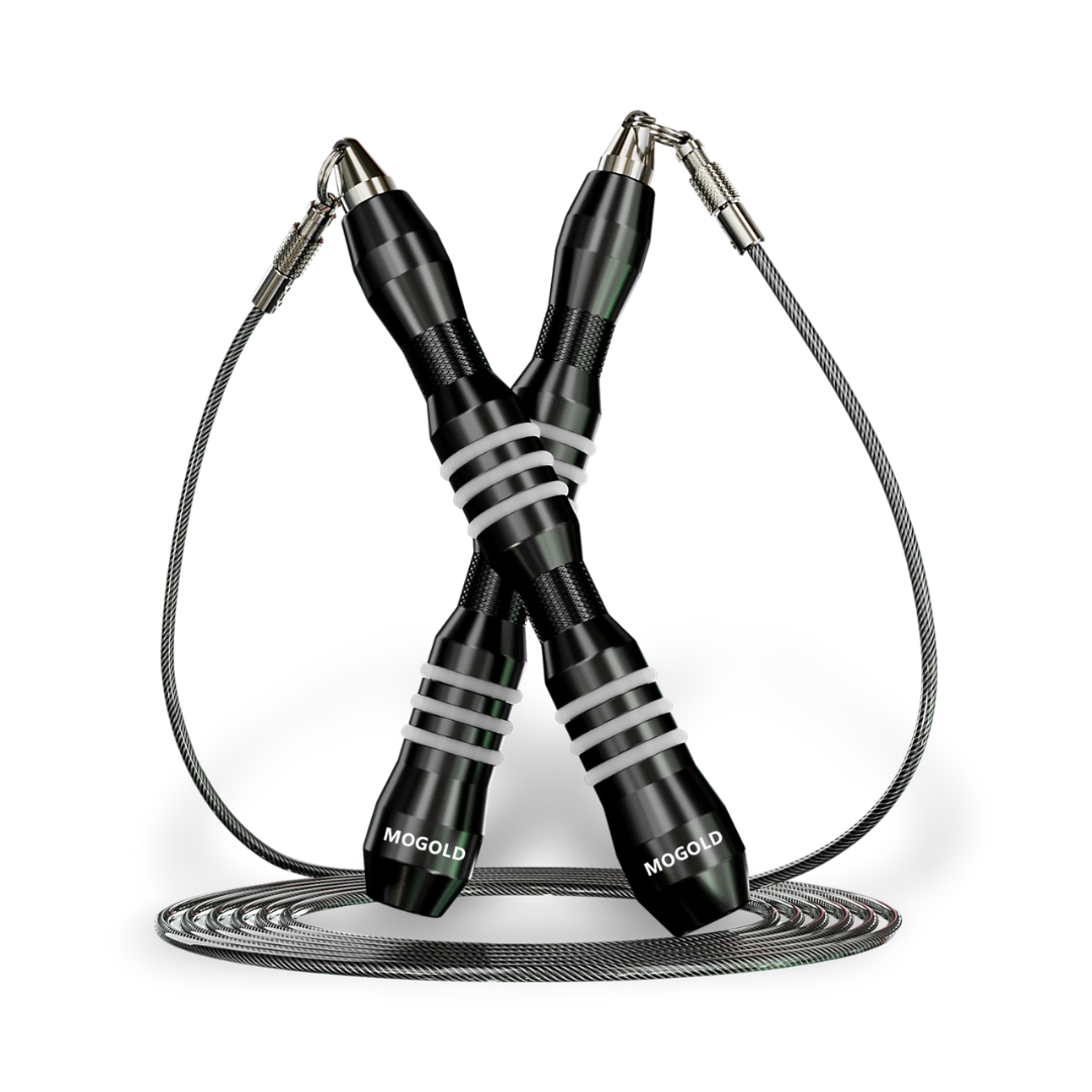 Corde à Sauter Professionnelle - Aluminium & Roulements 360° – 3 m AIRROPE   VENITHY