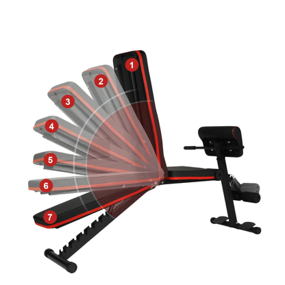 Banc de musculation complet - Pliable, Réglable & Charge 300KG - Full Body Training STEELFORM ATHLETICS   VENITHY