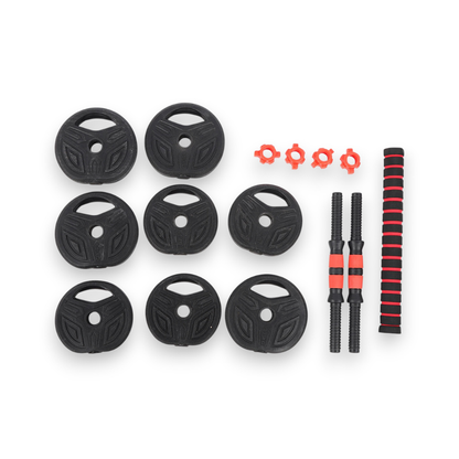 Haltères Ajustables 10 kg - Set Compact avec Barre de Connexion 40 cm YOSOO   VENITHY