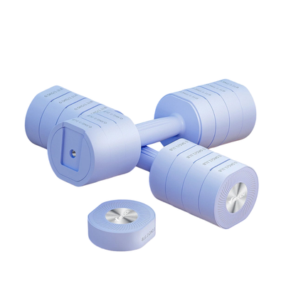 2 Haltères Ajustables 4 en 1 - Design Anti-Roulis, Poignée Antidérapante et Poids Modulables MERACH   VENITHY