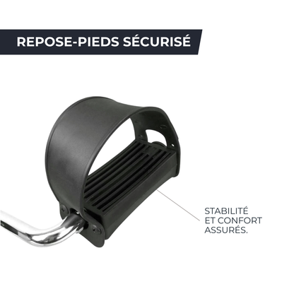 Stepper Fitness - Pédalier d’Entraînement Jambes & Bras Maison KINETIQ   VENITHY