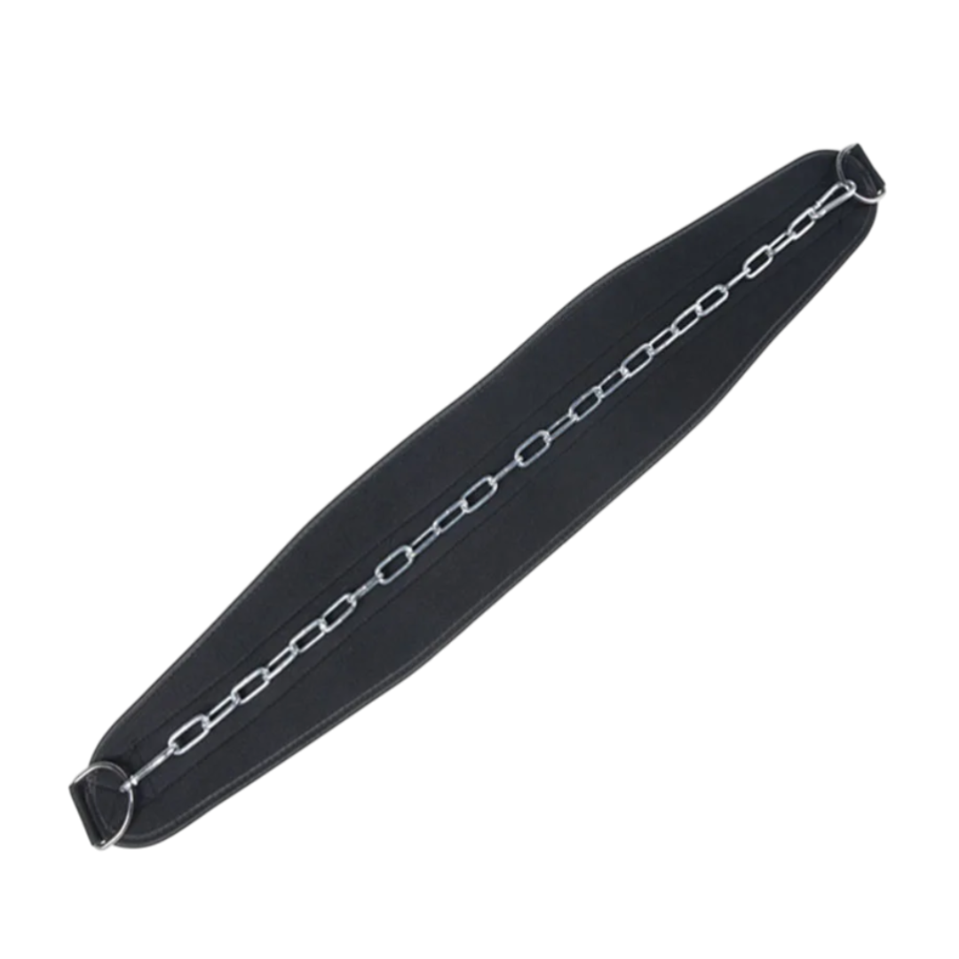 Ceinture de levage - Dip & Tractions avec Chaîne Acier - Charge Lourde 90 Kg IRONPULSE   VENITHY