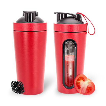 Shaker Protéine Inox 700 ml - Mélange Homogène & Design Premium STEELMIX   VENITHY