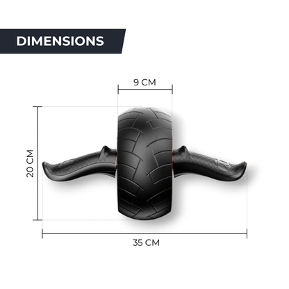 Roulette abdos - Entraînement & Stabilité Totale STEELMOTION   VENITHY