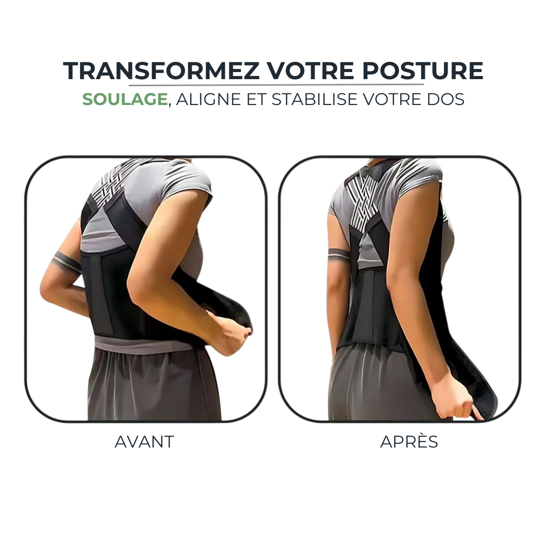 Ceinture dorsale femme - Soutien du Dos & Alignement Postural KYNEXA   VENITHY