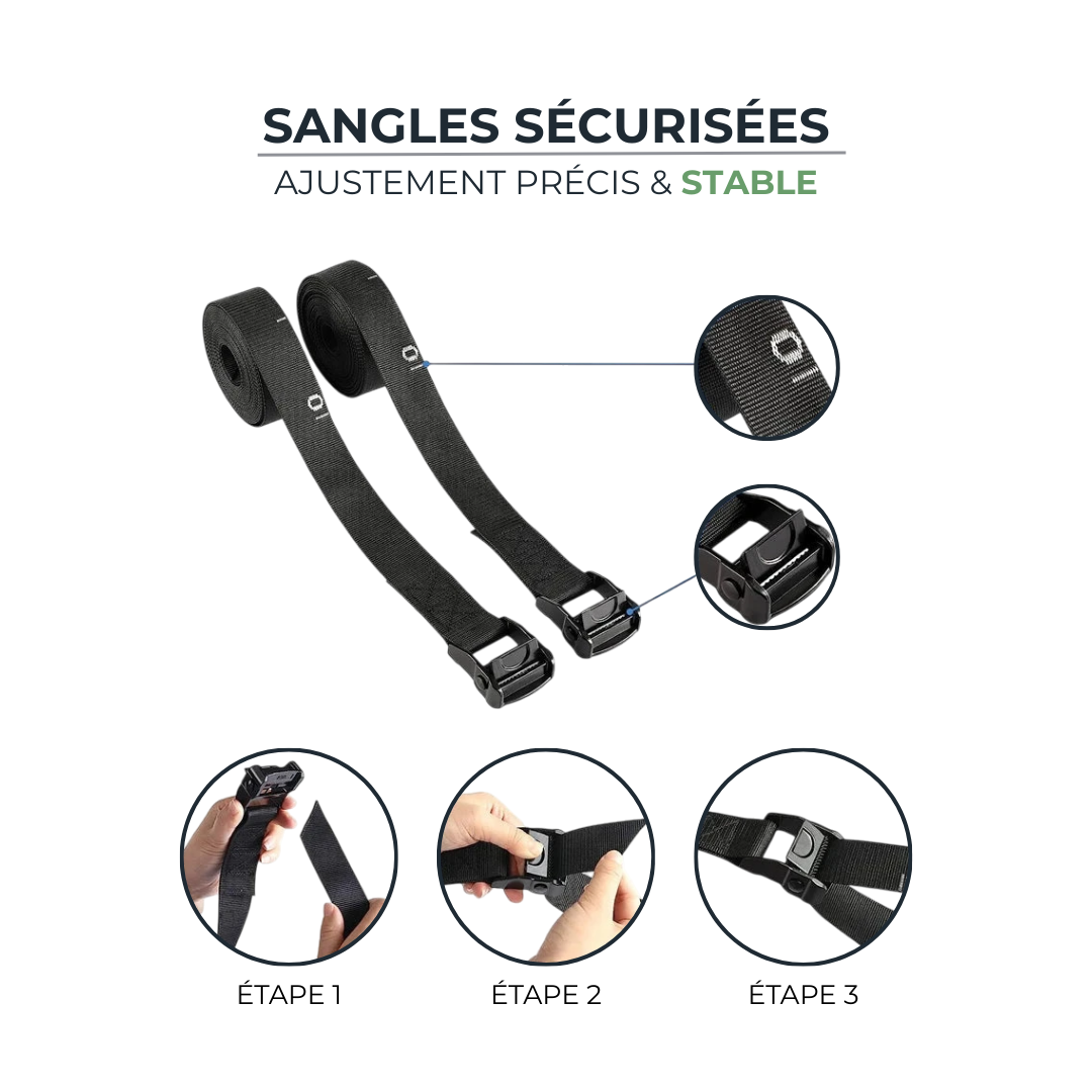 Anneaux de gymnastique - Bois Premium, Sangles Ajustables – Force & Street Workout RINGMASTER   VENITHY