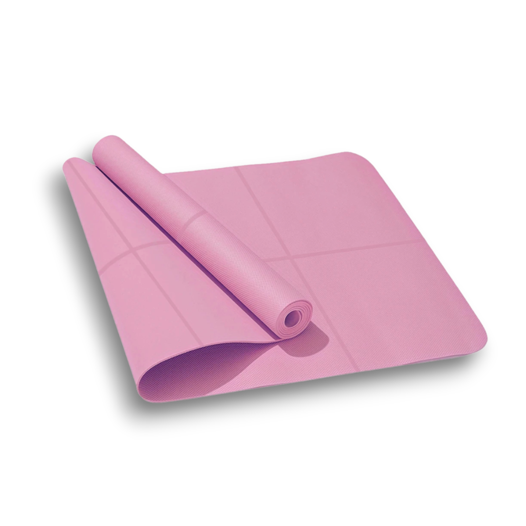Tapis de Yoga LiteFlow 4 mm - EVA Antidérapant & Ultra-Léger Zenform  16.90 VENITHY Rose
