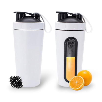 Shaker Protéine Inox 700 ml - Mélange Homogène & Design Premium STEELMIX   VENITHY