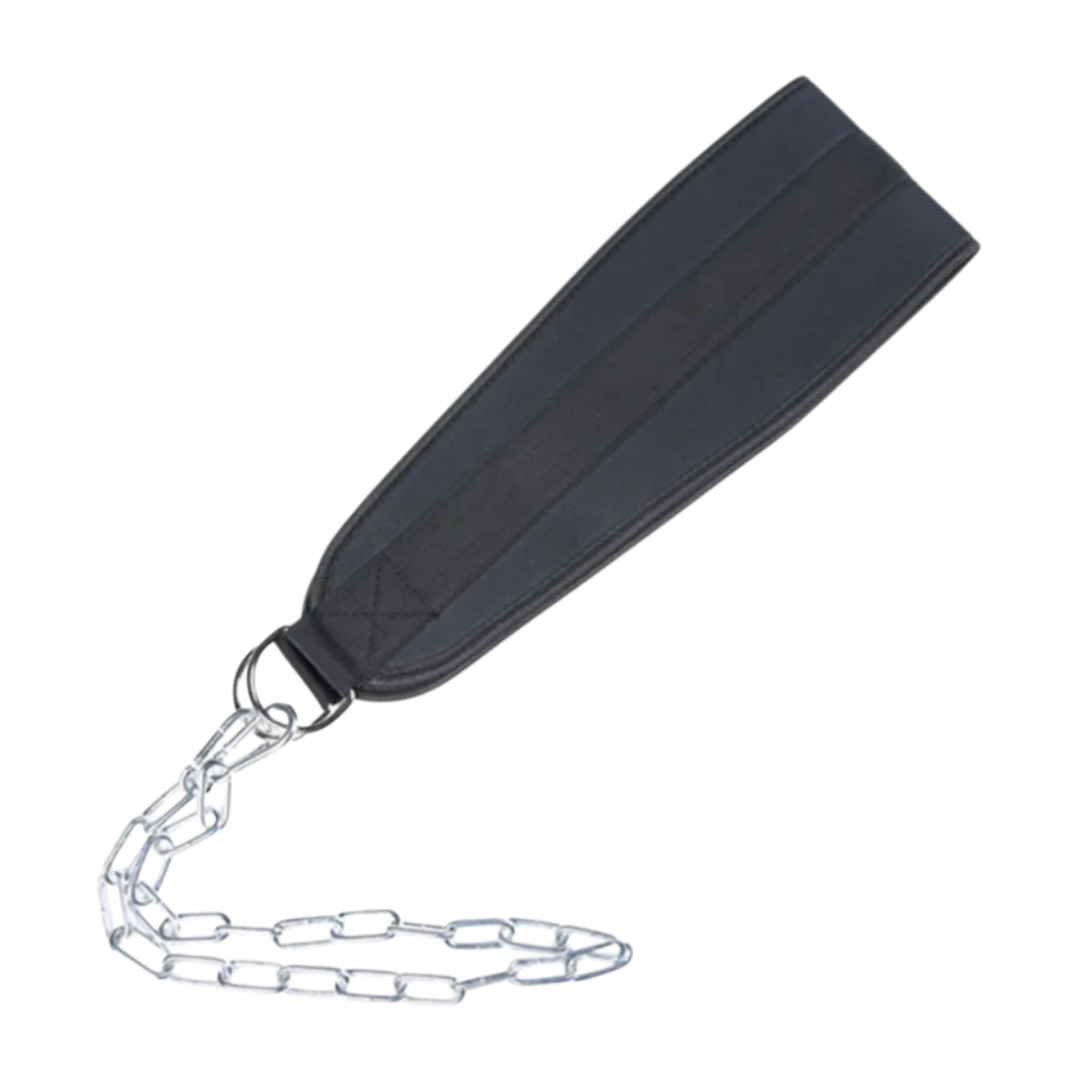Ceinture de levage - Dip & Tractions avec Chaîne Acier - Charge Lourde 90 Kg IRONPULSE   VENITHY