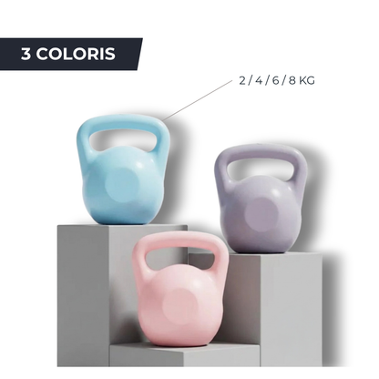 Kettlebells - Ajustable à Eau 2 à 8 kg - Entraînement Fonctionnel & Full Body HYDROFORCE   VENITHY