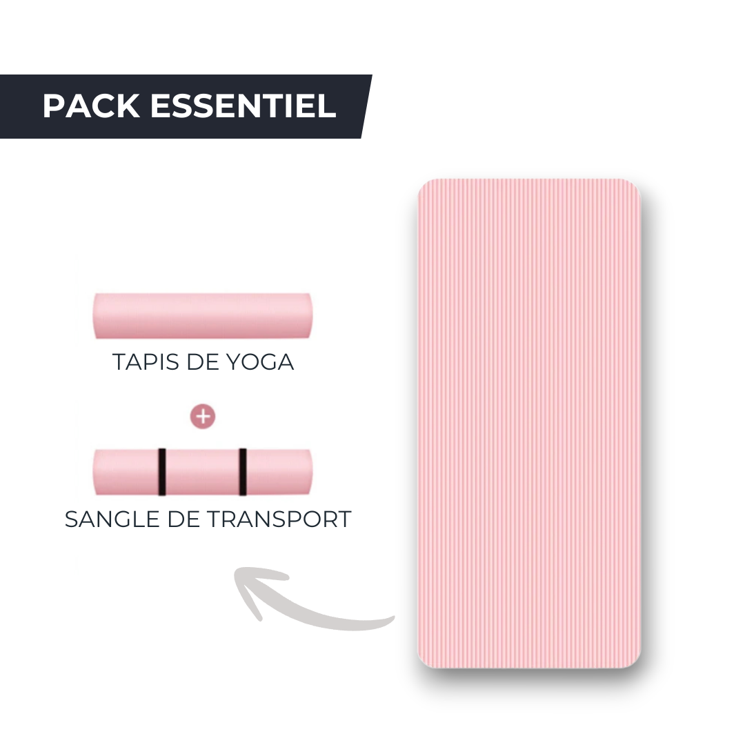 Tapis de Yoga - Confort Premium Antidérapant 10 mm Zenform   VENITHY