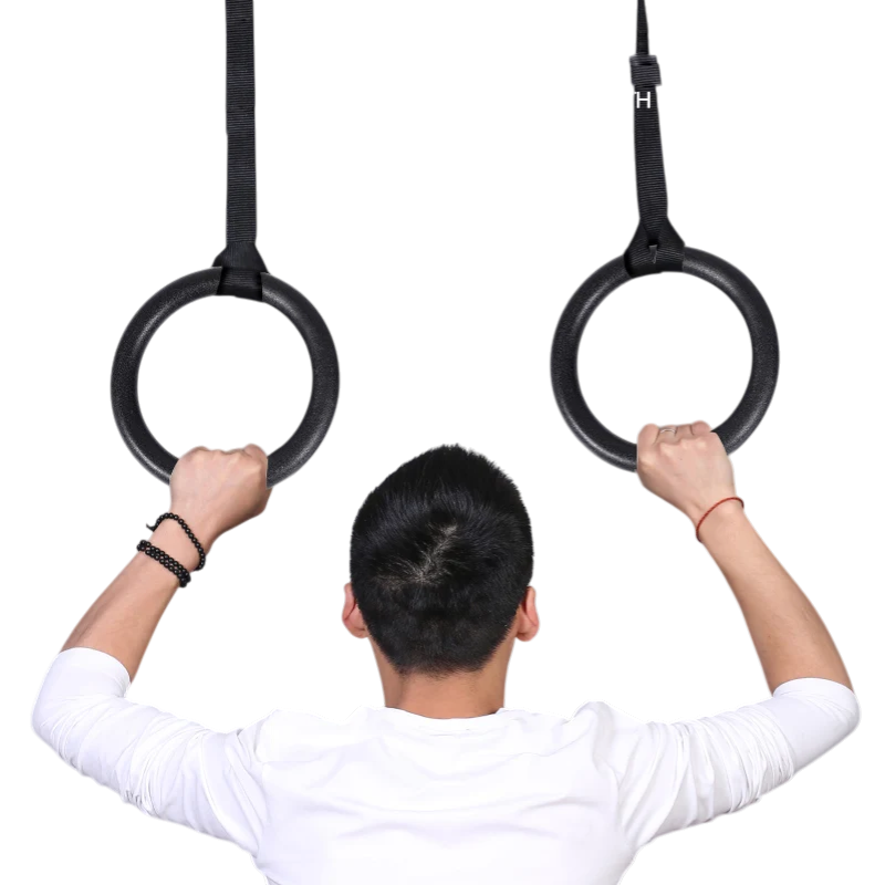 Anneaux cross training - Anneaux + Sangles Renforcées - Street Workout & Musculation CROSSGRIP   VENITHY