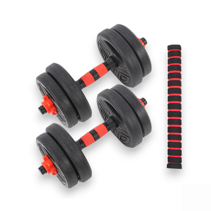 Haltères Ajustables 10 kg - Set Compact avec Barre de Connexion 40 cm YOSOO   VENITHY