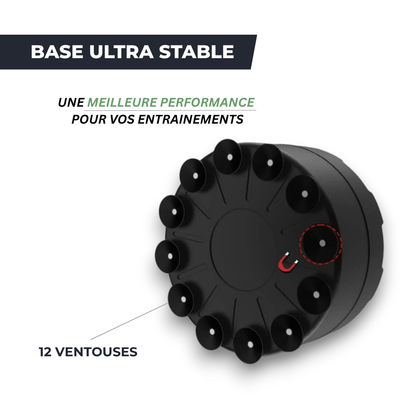 Sac de frappe sur pied - Entraînement Réactif et Résistant dès 8 Ans LQLM   VENITHY