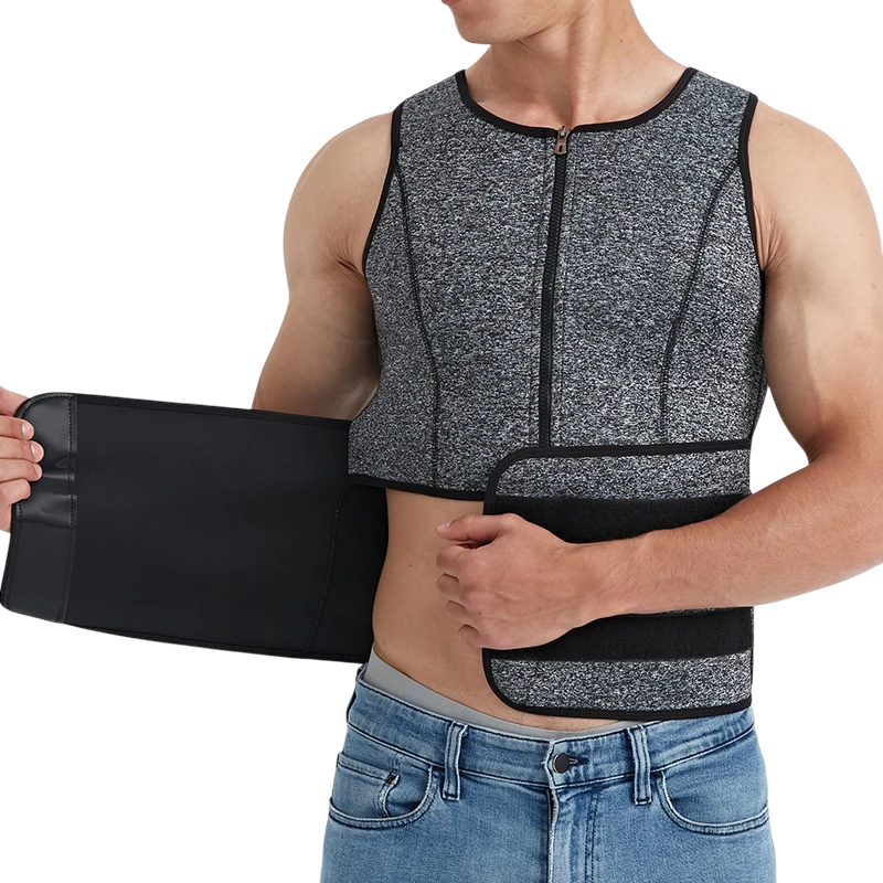 Ceinture de Sudation Homme - Taille Abdos, Transpiration & Perte de Poids THERMOBURN   VENITHY